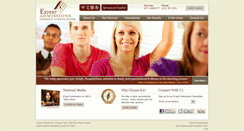 Desktop Screenshot of expertadmissions.com